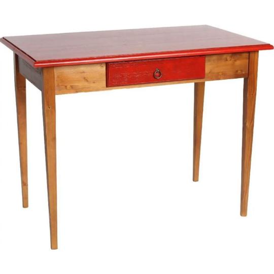 domus loft piros natur kopottas vintage kismeretu iroasztal feher home office iroda asztal country butor festett fa tomorfa nyaralo.JPG